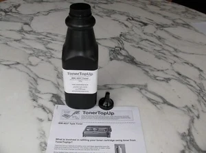Bottle of Toner Refill for IBM 4037 4047 Valuewriter 300 600 Lexmark 5E 1382760 - Picture 1 of 2