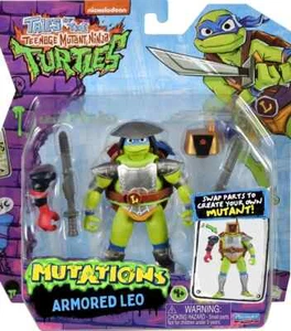 TMNT Teenage Mutant Ninja Turtles Mutations Mix N Match ARMORED LEO LEONARDO NEW - Picture 1 of 7