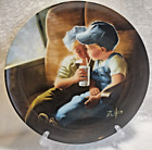 Vintage 1987 "Little Engineers" #6272A Childhood Friendship Collectible Plate
