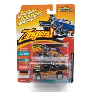 Johnny Lightning Street Freaks Zingers 1985 Chevy Silverado C10 Fleetside - Picture 1 of 6