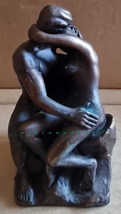 Der Kuss Reproduktion Bronze Skulptur nach Rodin - Bild 1 von 6