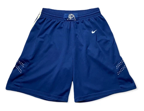 Pitt Panthers Nike Basketball Shorts Mens Medium Blue Pittsburgh Preowned Cover
