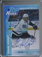 2022-23 O-Pee-Chee Bounty Top Rookie Award 10/25 Shane Wright Rookie Auto RC