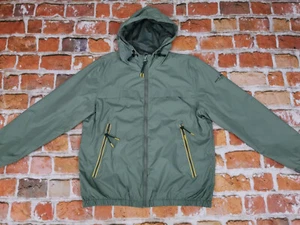 Pepe Jeans London Summer Wind Rain Jacket Mint Green Casual Gr: L Tip Top - Picture 1 of 10