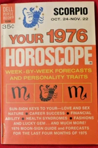Dell Purse Book: Your 1976 Horoscope - Scorpio - Picture 1 of 3