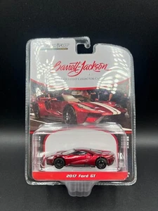 Greenlight 2017 Ford GT Red Barrett Jackson Aste Serie 6 1:64 Edizione Limitata - Foto 1 di 3