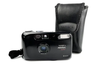 Yashica Minitec Super Film Camera (Like the T5) Compact 35mm + Nr Mint + Extras - Picture 1 of 17