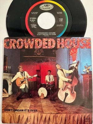 CROWDED HOUSE {New Wave 45} DON'T DREAM IT'S OVER / THAT'S WHAT I CALL w/pic slv - Image 1 of 2