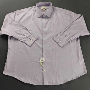 Joseph Abboud bügelfreies Slim Fit Herrenhemd Größe 20 (34/35) mehrfarbig neu mit Etikett $ 109,99 - Bild 1 von 13