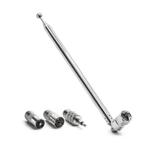 75ohm F Type FM Radio Antenna Aerial 3.5mm Adapter Connector For Bose Wave Radio - Picture 1 of 10