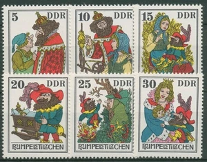 RDA 1976 cuentos de hadas de los hermanos Grimm Rumpelstilzchen 2187/92 sin usar - Imagen 1 de 1