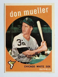 1959 Topps #368 Don Mueller (VGEX) - Imagen 1 de 2