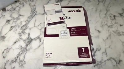 SECURE C1727 - 2 CHANNEL SMART PROGRAMMABLE STAT  & WIFI EXTENDER HC2.4 CARD NEW - Image 1 of 4