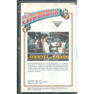 La Vendetta Dei Barbari VHS Giuseppe Vari Univideo FCV1088 Sigillato - Picture 1 of 3