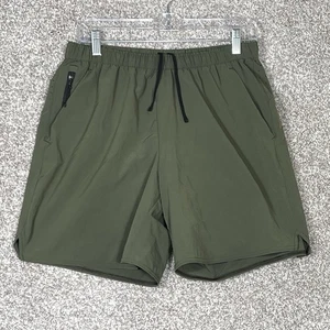 Pantalones Cortos REI Co-op Performance Para Hombre Medianos Verde Oliva Atléticos Senderismo Cordón - Imagen 1 de 7