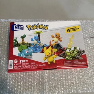 Mega Pokémon Kanto Region Team Construction Set NEW # 3570 Charmander Pikachu - Picture 1 of 6