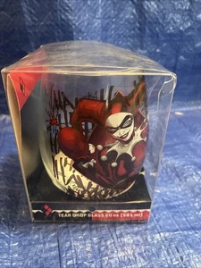 DC Comic Harley Quinn stielloses tropfenförmiges Weinglas - Bild 1 von 3