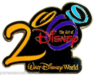 WDW The Art Of Disney 2000: Pin Grande Negro Milenio - Imagen 1 de 1