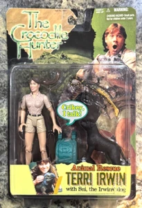 N2 Toys Animal Planet The Crocodile Hunter Terri Irwin Action Figure New 2000 - Picture 1 of 4
