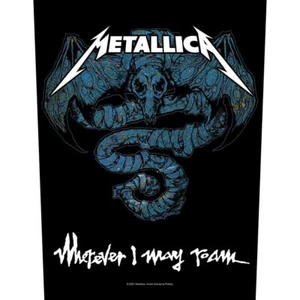 METALLICA BACK PATCH: WHEREVER I MAY ROAM : album Official Licenced Merch gift - Bild 1 von 1