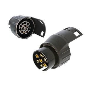 Anhänger Adapter 7/13 7-polig 7pol. auf 13-polig 13pol. Trailer Stecker Adapter - Bild 1 von 2