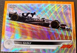 2022 Topps Chrome Formula 1 Orange  121 Pierre Gasly   #/25 - Picture 1 of 2