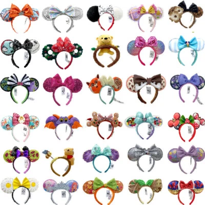 200 Estilos Disney Parks Loungefly Orejas de Minnie Mouse Diadema Dormir 2024 NUEVO Foto 1 de 4