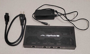 Ubiquiti Networks EdgeRouter Lite 3-Port Gigabit Router ERLite-3 w/ AC Adapter