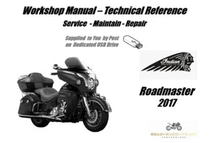 Manuale officina riparazione servizio Indian Roadmaster 2017 - Foto 1 di 9