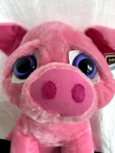 Neu mit Etikett Ideal Toys Direct Forlorn rosa Schwein Plüschtier 15 Zoll Spezialspielzeug kanadisches - Bild 1 von 5