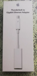 Original Apple Thunderbolt auf Gigabit-Ethernet Adapter Kabel MD463ZM/A Neu OVP - Bild 1 von 1