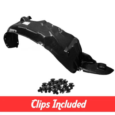 Front Right Fender Liner w/ Clips For 1998-2002 Toyota Corolla TO1246103 Foto 1 de 4