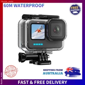 60m Waterproof Case for GoPro Hero 13/12/11/10/9 Black Dive Mount 196ft - Picture 1 of 9