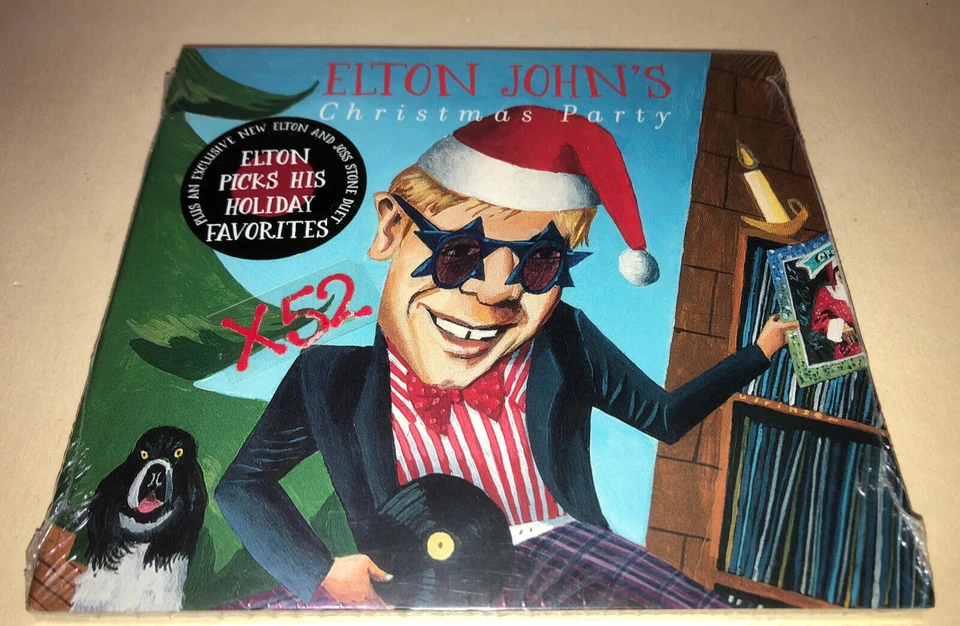 Elton John's Christmas Party CD 21 Tracks Kate Bush U2 Joss Stone Beach Boys