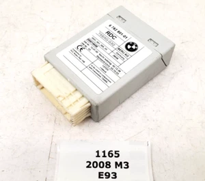 ✅ 07-10 OEM BMW E93 328 335 M3 Tire Pressure Control Module Unit TPMS RDC - Picture 1 of 8