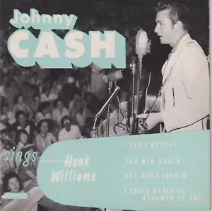 JOHNNY CASH “Sings Hank Williams” SUN EP (1958) - Picture 1 of 4
