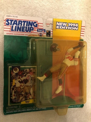 1994 Jerry Rice Starting Lineup Figure Cover