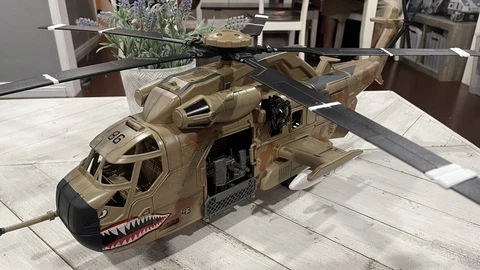 Joytoy/ Gi Joe/ True Heroes 1:18 Custom Military helicopter Cover