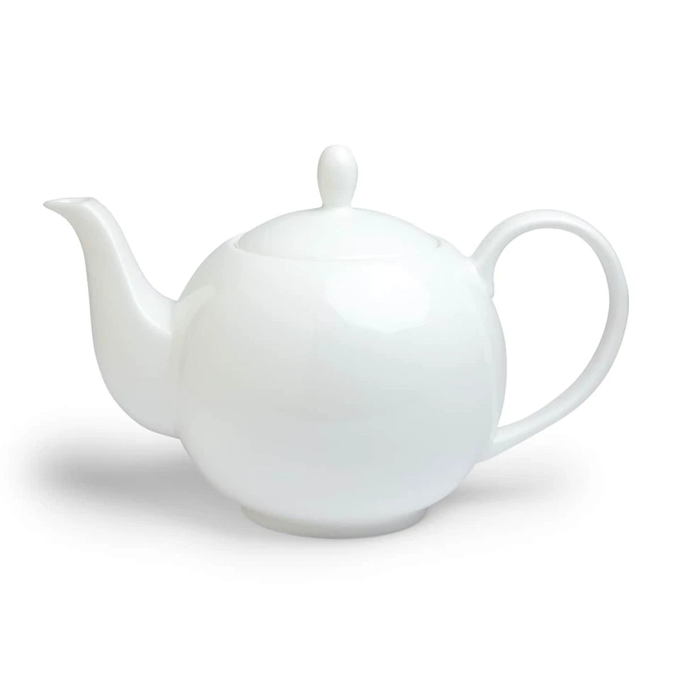 Teekanne TeaLogic Sabine 1,5l -  Fine White Bone China Porzellan - Bild 1 von 1