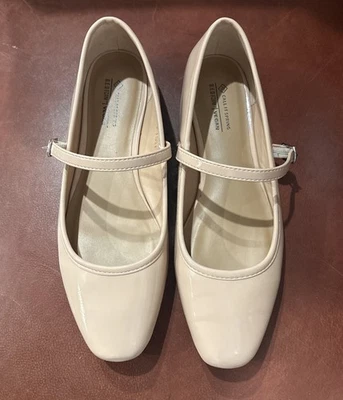 Call It Spring Bed Foam Vegan Janeyy Ballerina Mary Jane Flats Sz 8 EUR 38.5 EUC - Image 1 of 4