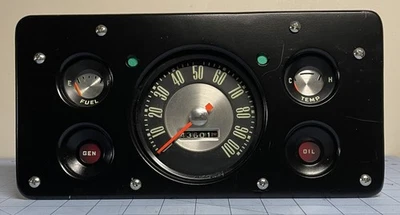 Ford Econoline 61-67 Van/Pu Gauge Cluster ver descripción (bonito) Foto 1 de 4