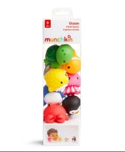Paquete de 8 ardillas de baño Munchkin Ocean - nuevas - Imagen 1 de 4
