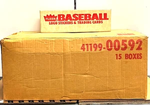 1989 Fleer Baseball Factory Set Case (15 Sets) Griffey Jr Craig Biggio RC PSA - Picture 1 of 3