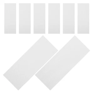 8pcs PVC Eye Mesh for Fursuit: 18x7cm/7x2.8" White Mesh Sheets Breathable - Picture 1 of 12