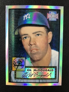 2001 Topps Archives Reserve #51 Gil McDougald New York Yankees - Picture 1 of 2