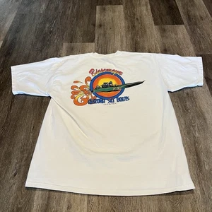 Vintage Biesemeyer K-50 Arizona Ski Boot T-Shirt Herren Gr. XL weiß Grafik Tee - Bild 1 von 9