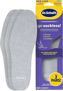 Dr. Scholl’s Go Sockless Einlegesohlen | 3 Paar Cushion Moisture Control - Bild 1 von 5