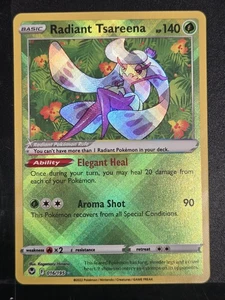 Radiant Tsareena 016/195 Swsh12: Sword & Shield - Silver Tempest Holo - Picture 1 of 2