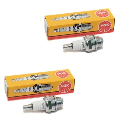 Zündkerze 2 Stück NGK BM6A für Rasenmäher Motorsäge Motorsense Trimmer Husqvarna - Bild 1 von 4