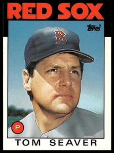 Tom Seaver *HOF* 1986 Topps negociado #101T - Imagen 1 de 2